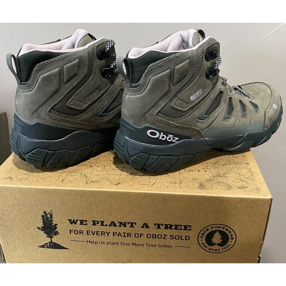 NEW Oboz Sawtooth X Mid Women’s Hiking Boots Shoes #24002 Charcoal Waterproof